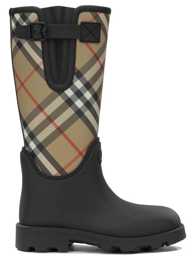 Burberry Marsh Stamp High Rain Boots It 37 Women